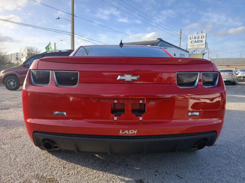 2012 CAMARO RED