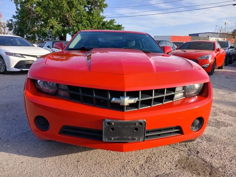 2012 CAMARO RED