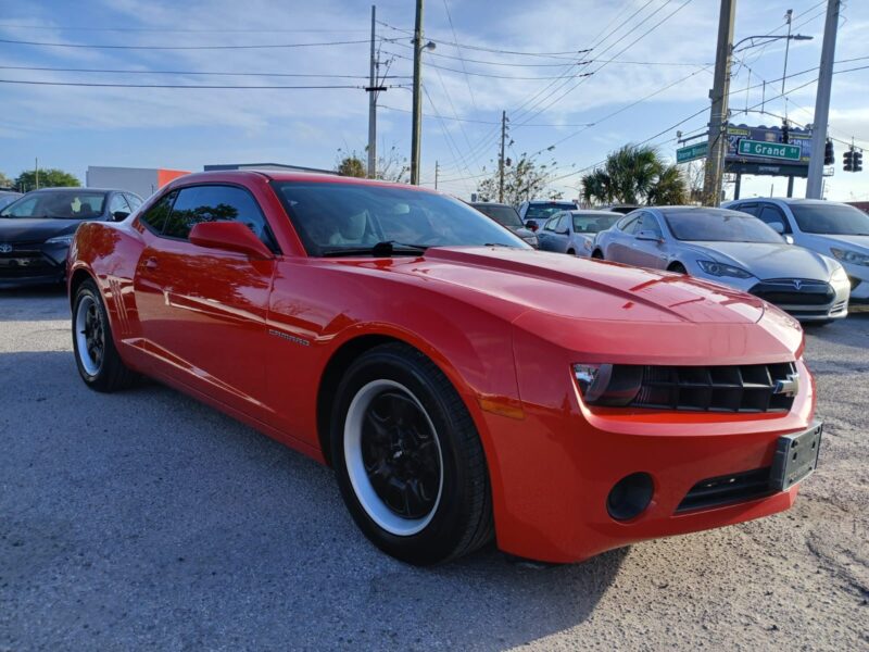2012 CAMARO RED