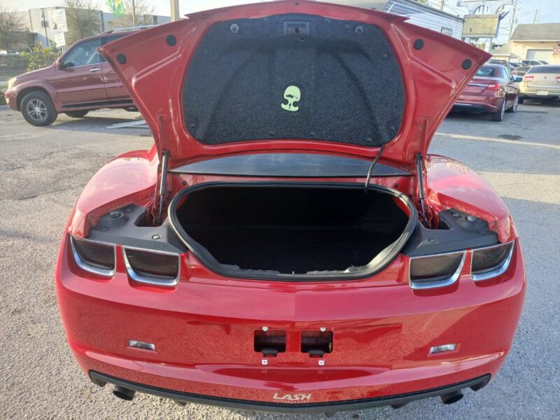 2012 CAMARO RED