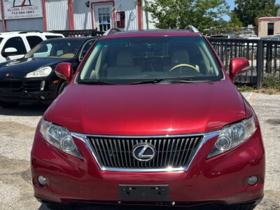 2011 LEXUS RX 350 RED
