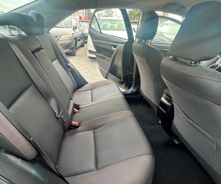 2018 TOYOTA COROLLA LE BLUE