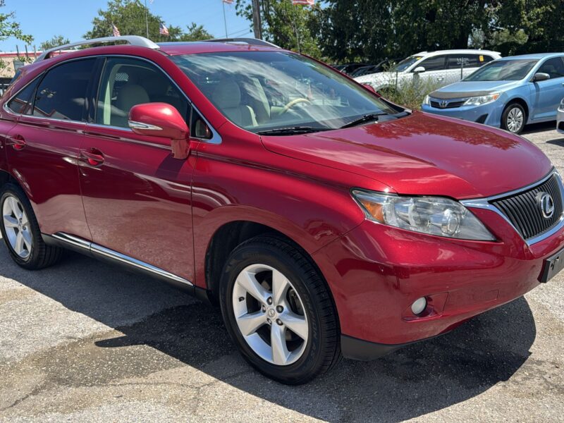 2011 LEXUS RX 350 RED