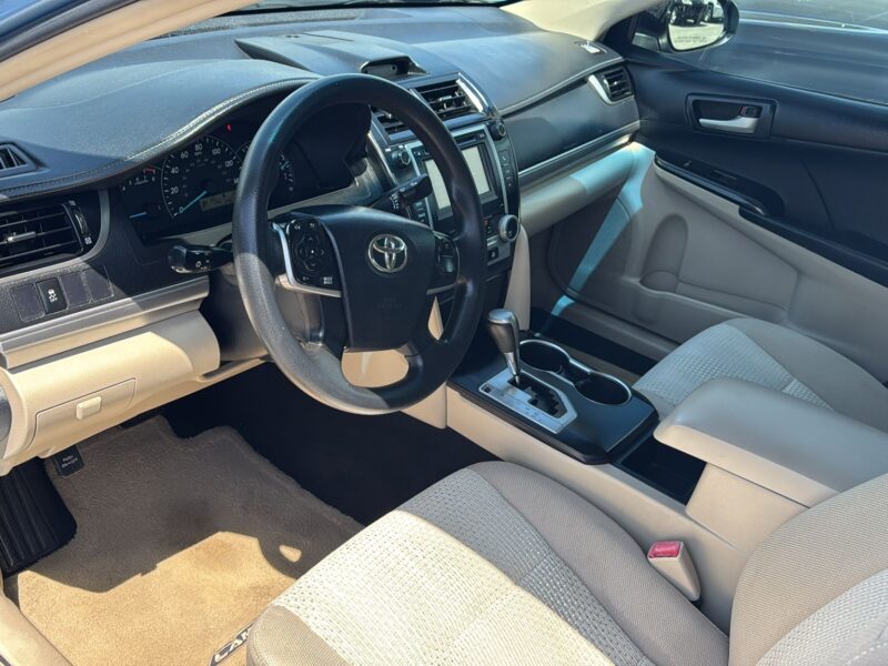 2013 TOYOTA CAMRY SKY BLUE
