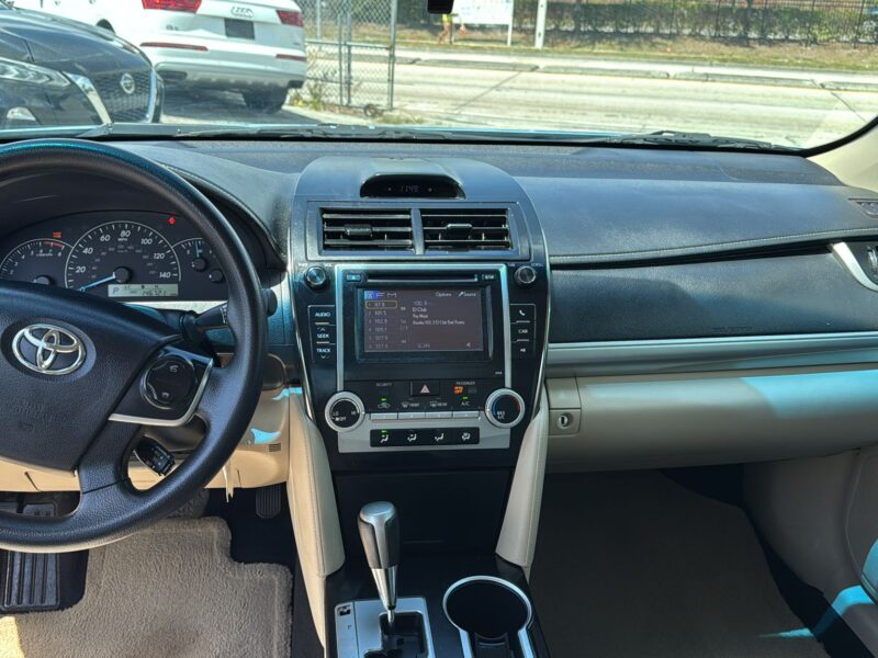 2013 TOYOTA CAMRY SKY BLUE