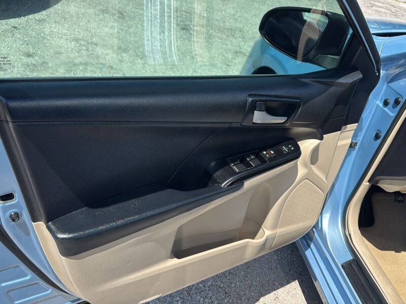 2013 TOYOTA CAMRY SKY BLUE
