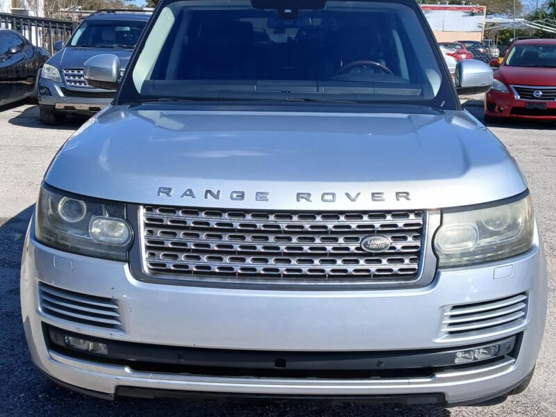 2016 LAND RANGE ROVER HSE SILVER