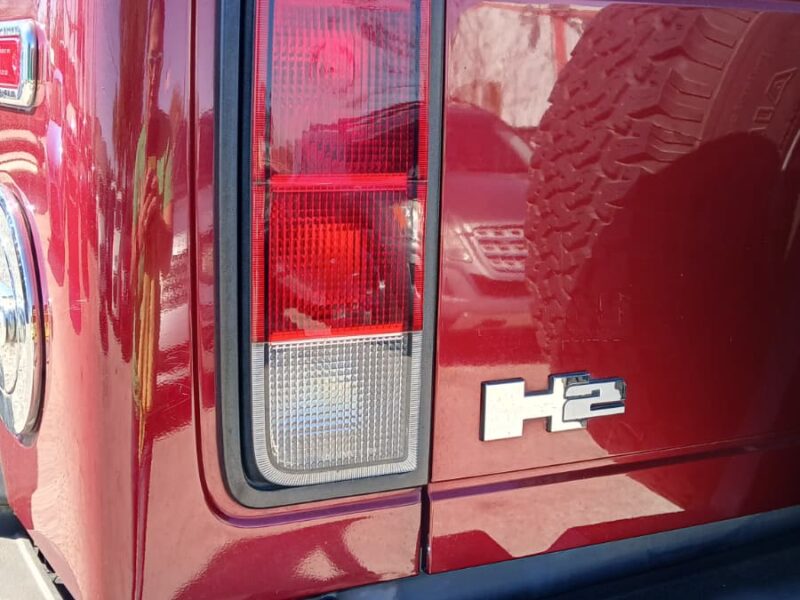 2005 HUMMER H2 SUT RED