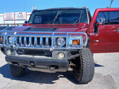 2005 HUMMER H2 SUT RED