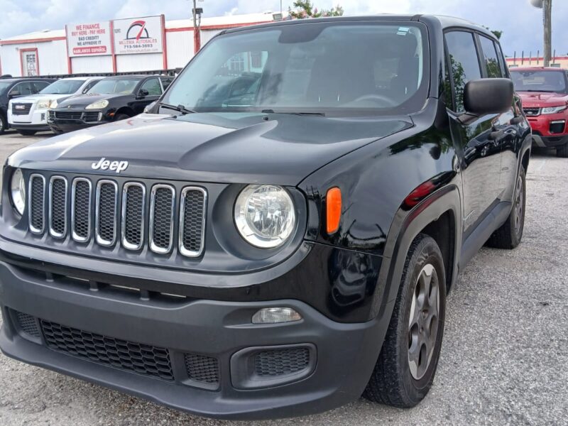 2016 JEEP RENEGADE BLACK