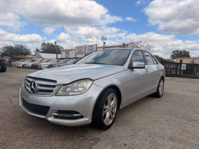 2014 MERCEDES BENZ C-250 SPORT SILVER