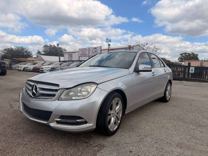 2014 MERCEDES BENZ C-250 SPORT SILVER