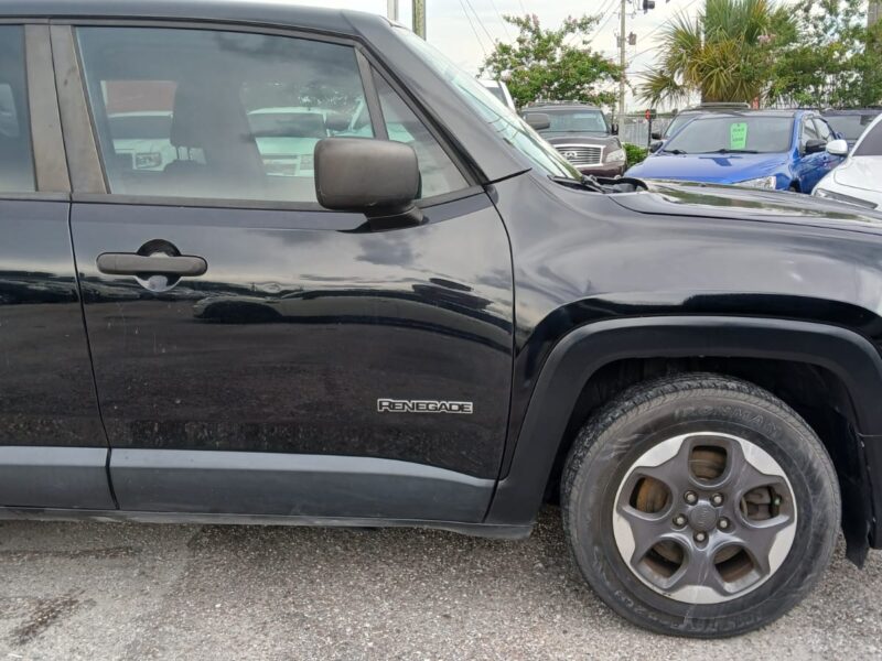 2016 JEEP RENEGADE BLACK