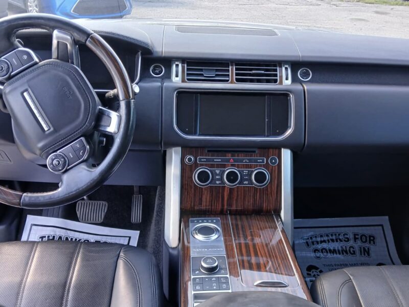 2016 LAND RANGE ROVER HSE SILVER