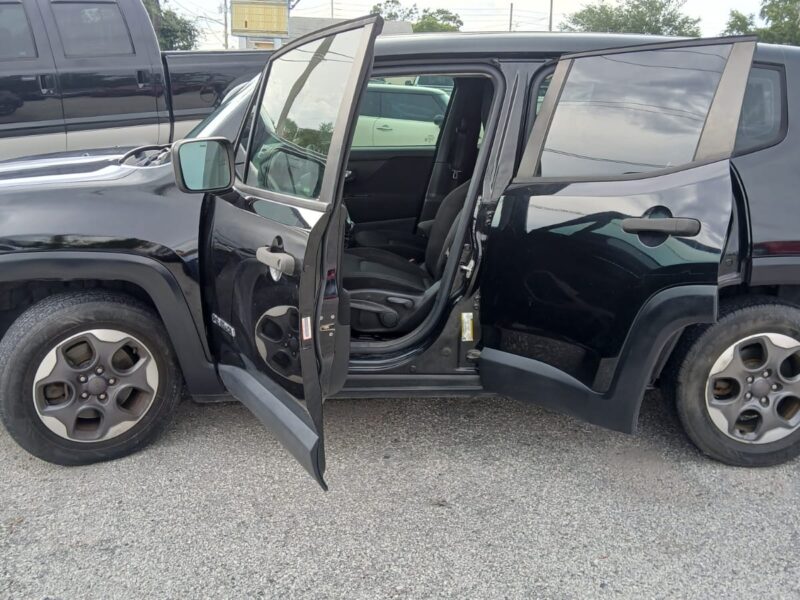 2016 JEEP RENEGADE BLACK
