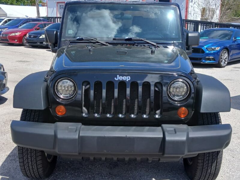 2009 JEEP WRANGLER BLACK 2D