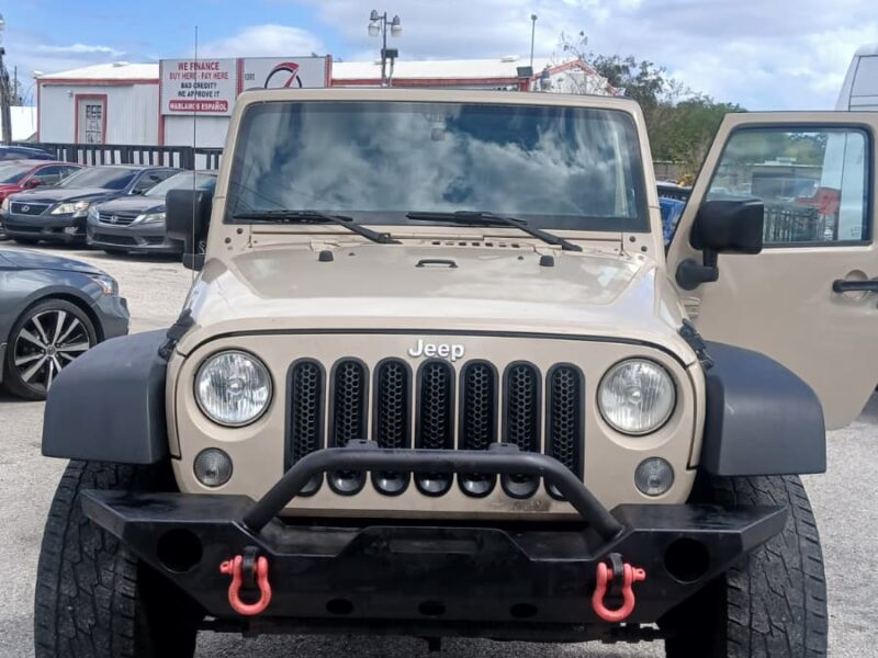2016 JEEP WRANGLER UNLIMITED TAN