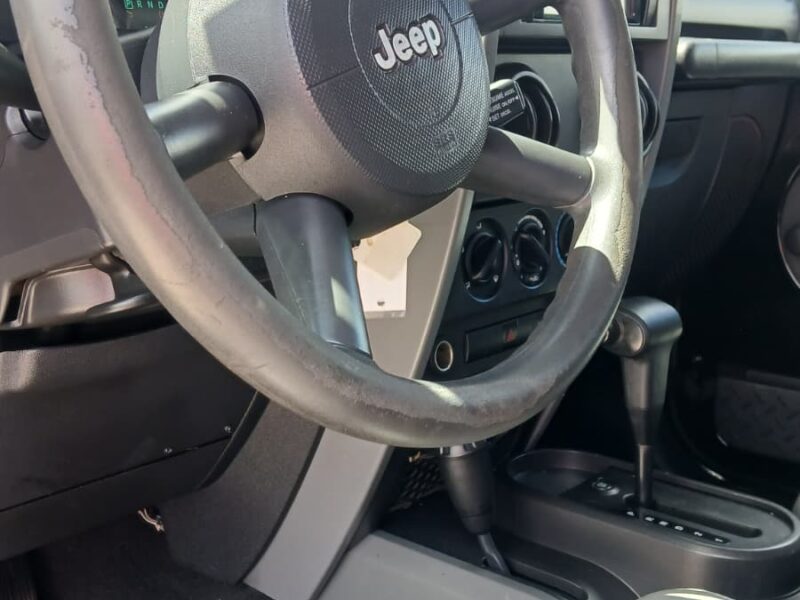 2009 JEEP WRANGLER BLACK 2D