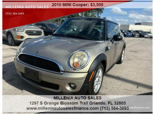 2010 MINI Cooper Base